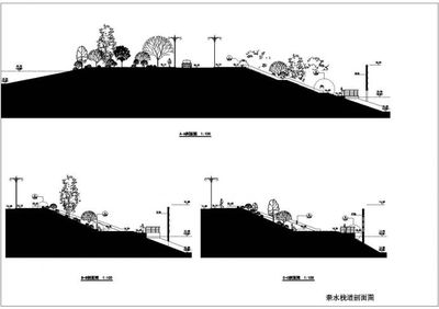 南京工程学院景观绿化施工图全套(二)